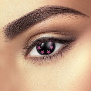 Pink Sparkle Eye Accessories (Pair) 90 Days